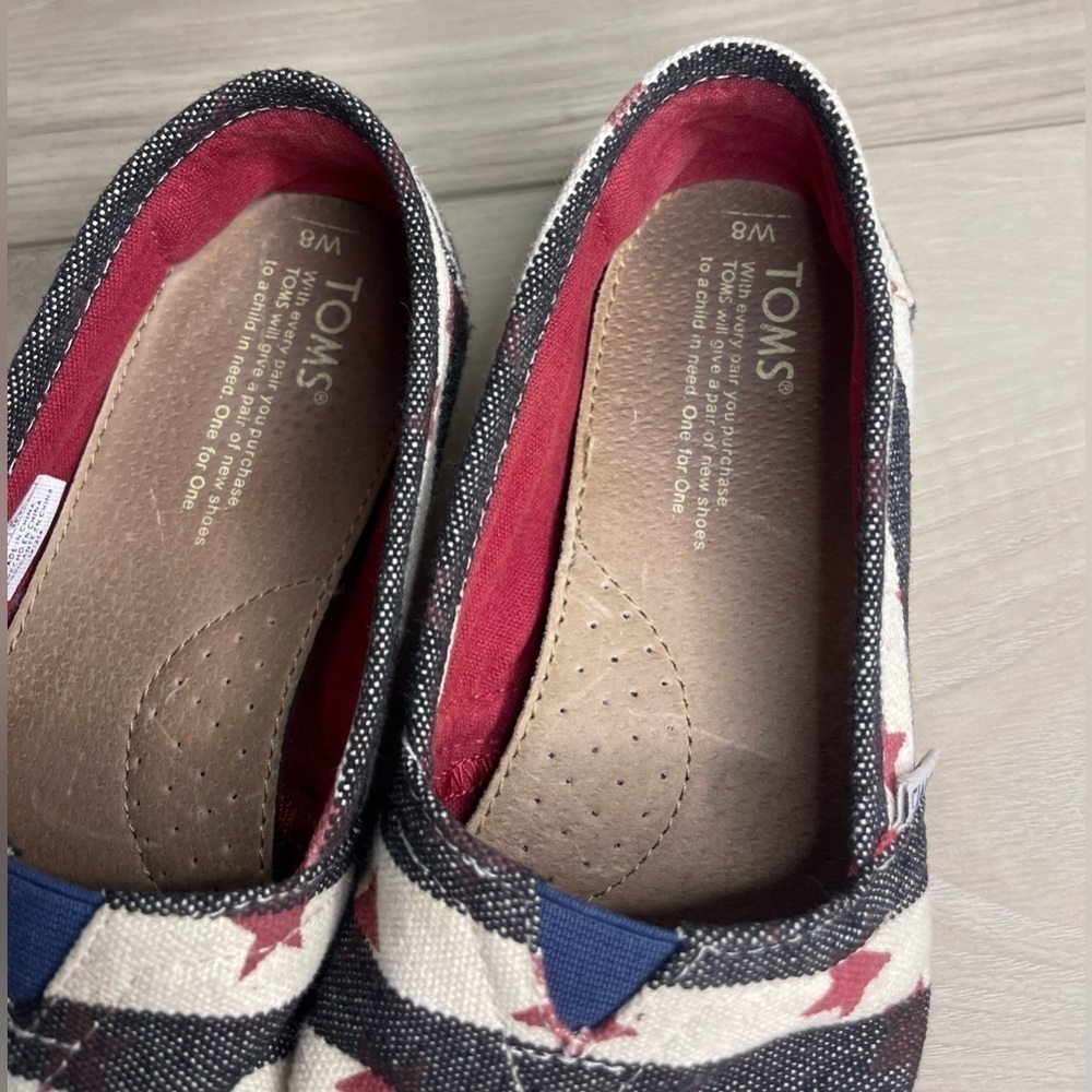 Toms shoes - American Print - Picture 4 of 5